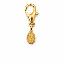 Load image into Gallery viewer, Custom 18K Gold Bag Charm/ Keychain – Personalized Name & Charms Tag