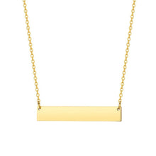 Load image into Gallery viewer, Custom Bar Necklace (3cm)