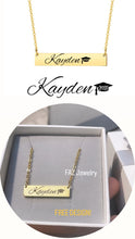 Load image into Gallery viewer, Custom Bar Necklace (3cm)