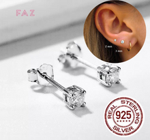 Load image into Gallery viewer, S925 Sterling Silver Mini Stud Earrings PAIR