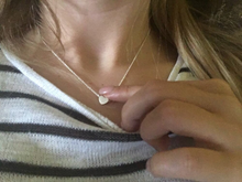 Load image into Gallery viewer, Custom 18K GP Heart Pendant Adjustable Chain Necklace