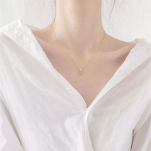 Load image into Gallery viewer, Minimalist 18K GP Pineapple Necklace