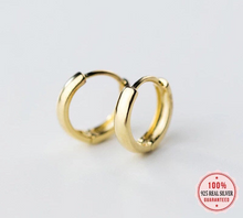 Load image into Gallery viewer, S925 Sterling Silver Mini Snug Hoop Earrings