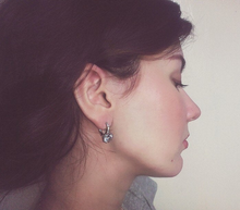 Charger l'image dans la galerie, 925 Sterling Silver Plated Round CZ Diamond Hoop Earrings Bridal Collection