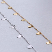 Load image into Gallery viewer, Custom Gold Plated Mini Coin Necklace