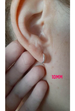 Charger l'image dans la galerie, S925 Sterling Silver Nose Tragus Hoop Earrings