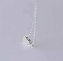 Load image into Gallery viewer, 18K GP Heart Charm Pendant Necklace