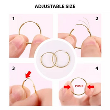 Charger l'image dans la galerie, S925 Sterling Silver Nose Tragus Hoop Earrings