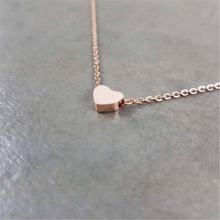 Load image into Gallery viewer, 18K GP Heart Charm Pendant Necklace