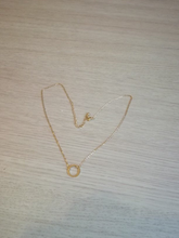 Load image into Gallery viewer, 18K GP Hollow Circle minimalist Necklace