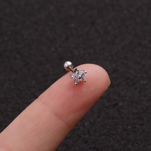 Load image into Gallery viewer, Mini Flower Cartilage Helix Tragus Earrings