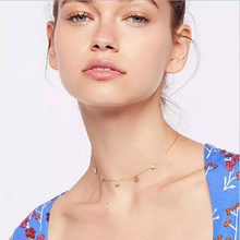Load image into Gallery viewer, Custom Gold Plated Mini Coin Necklace