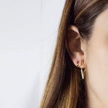 Load image into Gallery viewer, S925 Sterling Silver Mini Snug Hoop Earrings