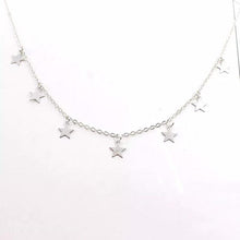 Load image into Gallery viewer, Solid 316L Stainless Steel Star Pendant Choker Necklace