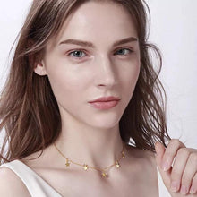 Load image into Gallery viewer, Solid 316L Stainless Steel Star Pendant Choker Necklace