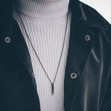 Load image into Gallery viewer, Custom Engraved Bar Necklace (4cm)