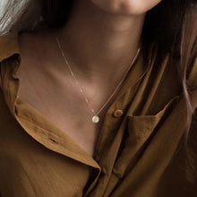 Load image into Gallery viewer, Custom Gold Plated Mini Coin Necklace