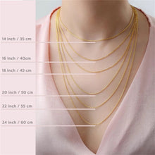 Load image into Gallery viewer, 18K Gold Custom Arabic Name Necklace