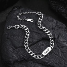 Load image into Gallery viewer, Mini Bar Cuban Bracelet