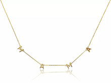 Load image into Gallery viewer, Dainty Custom Letter Necklace