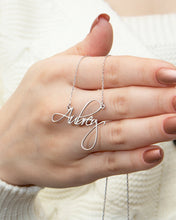 Load image into Gallery viewer, Custom Handcrafted Name Necklace ♡♡♡♡♡