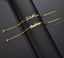 Load image into Gallery viewer, Personalized Name Bracelet