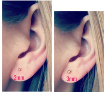 Charger l'image dans la galerie, 316L Surgical Steel Ball Stud Earrings Hypoallergenic