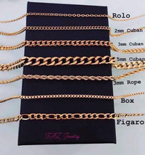 Cargar imagen en el visor de la galería, 18K Script Style Custom Name Necklace