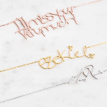Load image into Gallery viewer, Draw your own Necklace