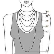 Cargar imagen en el visor de la galería, 18K Custom Multiname Necklace