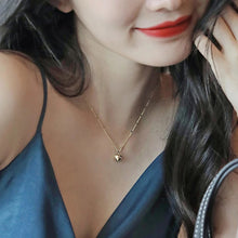Load image into Gallery viewer, Dainty Heart Charm Necklace