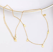 Load image into Gallery viewer, 18K Gold Vermeil Mini Coin Necklace