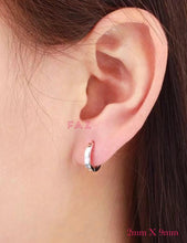 Load image into Gallery viewer, 18K Gold Plated Stainless Steel Hoop Earrings 12mm