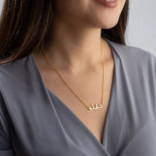 Load image into Gallery viewer, Custom Handcrafted Name Necklace ♡♡♡♡♡