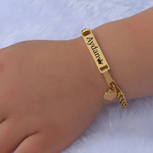 Cargar imagen en el visor de la galería, Baby Bar Bracelet Adjustable