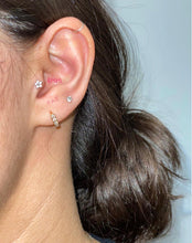 Load image into Gallery viewer, Mini Flower Cartilage Helix Tragus Earrings