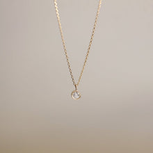 Load image into Gallery viewer, Solid 316l Stainless Steel Plated Round Solid Circle Star Heart CZ Minimalist Pendant 18K Gold Plated Rolo chain Choker Layer Necklace