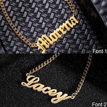 Charger l'image dans la galerie, 18K Custom Kids Boys Girls Name Necklace
