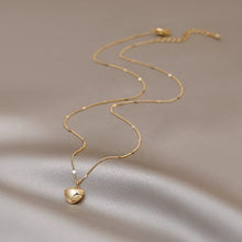 Load image into Gallery viewer, Dainty Heart Charm Necklace