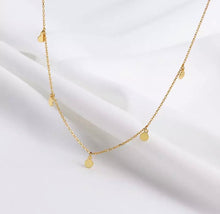 Load image into Gallery viewer, 18K Gold Vermeil Mini Coin Necklace