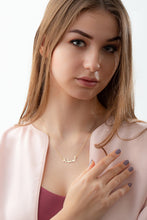 Load image into Gallery viewer, 18K Gold Custom Arabic Name Necklace