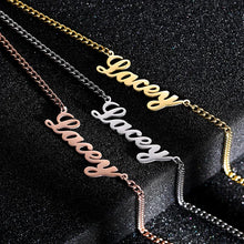 Charger l'image dans la galerie, 18K Custom Kids Boys Girls Name Necklace