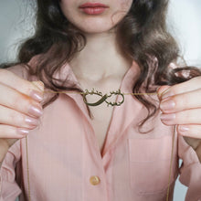 Load image into Gallery viewer, Personalized Arabic Infinity Name Necklace