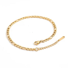Load image into Gallery viewer, 4mm Figaro Chain Anklet