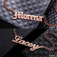 Charger l'image dans la galerie, 18K Custom Kids Boys Girls Name Necklace