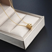 Load image into Gallery viewer, 18K GP Heart Charm Pendant Necklace