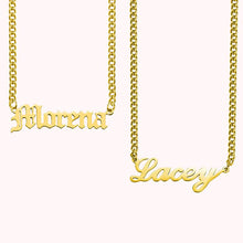 Charger l'image dans la galerie, 18K Custom Kids Boys Girls Name Necklace