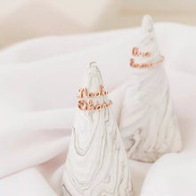 Load image into Gallery viewer, Personalized 2 Name Ring