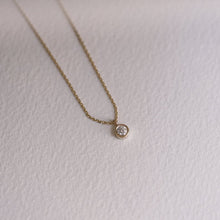 Load image into Gallery viewer, Solid 316l Stainless Steel Plated Round Solid Circle Star Heart CZ Minimalist Pendant 18K Gold Plated Rolo chain Choker Layer Necklace