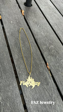 Charger l'image dans la galerie, Custom Name Necklace | Free Design &amp; Size Up to 2" | FAZ Jewelry
